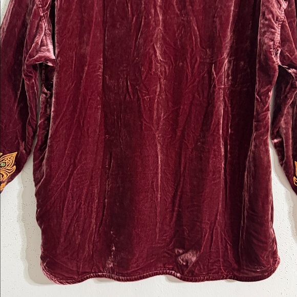 NWT Johnny Was Purple and Mauve Top. Belinda Tunic Sybill - Picture 7 of 12